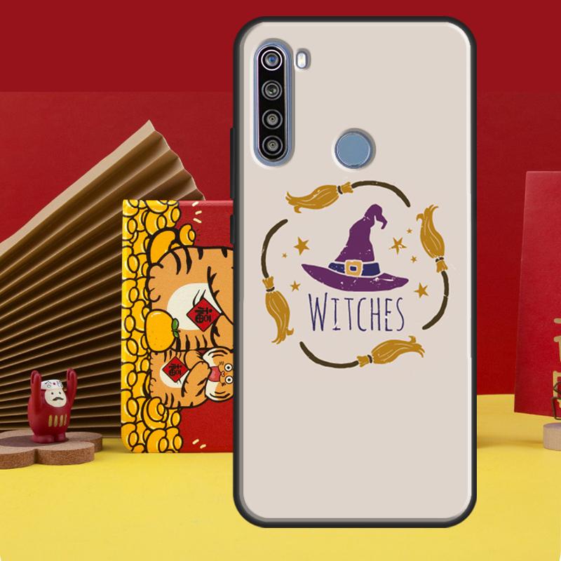 Halloween Wicked Witch Case For Redmi Note 12 10 8 9 11 Pro Cover For Redmi Note 12S 11S 10S 9S 8T 9C 10C 12C Coque