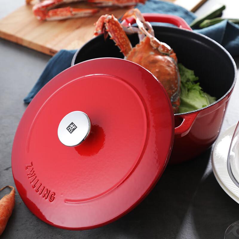 Zwilling Круглый суповой горшок из чугуна с эмалевым покрытием