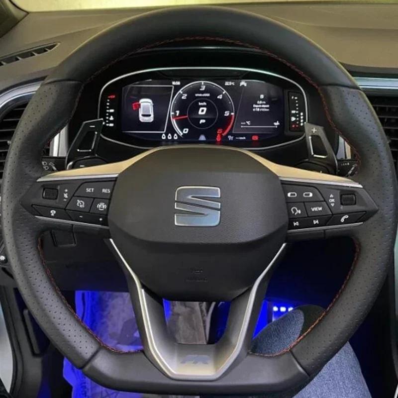 Лопатки переключения передач на руле автомобиля, расширители DSG для Seat Leon Cupra 4F 5F MK3 MK4 Ibiza 6F Arona Ateca Leon Alhambra