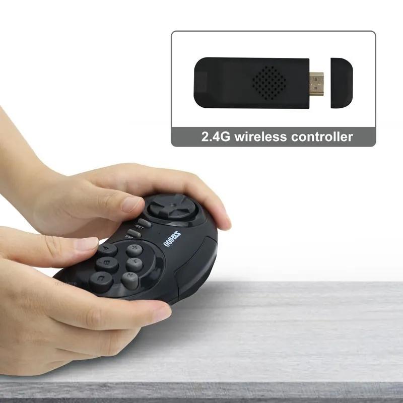 16-битная игровая консоль MD для SEGA Genesis SG800 Game Stick, беспроводной контроллер, встроенный в 4600+ игр, игровой проигрыватель HDMI