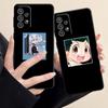 Милый чехол для телефона Hunter X Hunter для Samsung Galaxy A52 A13 A32 A72 A33 A22 A23 A71 A31 A51 A53 A21s A11, черный мягкий чехол