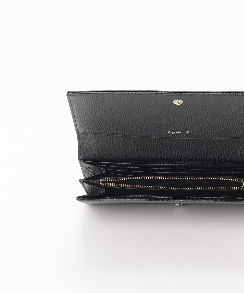 Long Wallet F Black [Agnès B] EW13B-04 Women's