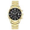 Men's Watch / Stainless Steel Quartz Bracelet / Luxury Gold / Nects / Hanging / Leisure / Sports