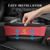Car Seat Gap Organizer Box Sundries Storage Bag Interior For Porsche Cayenne Panamera Macan 911 718 Taycan Boxster Cayman 918