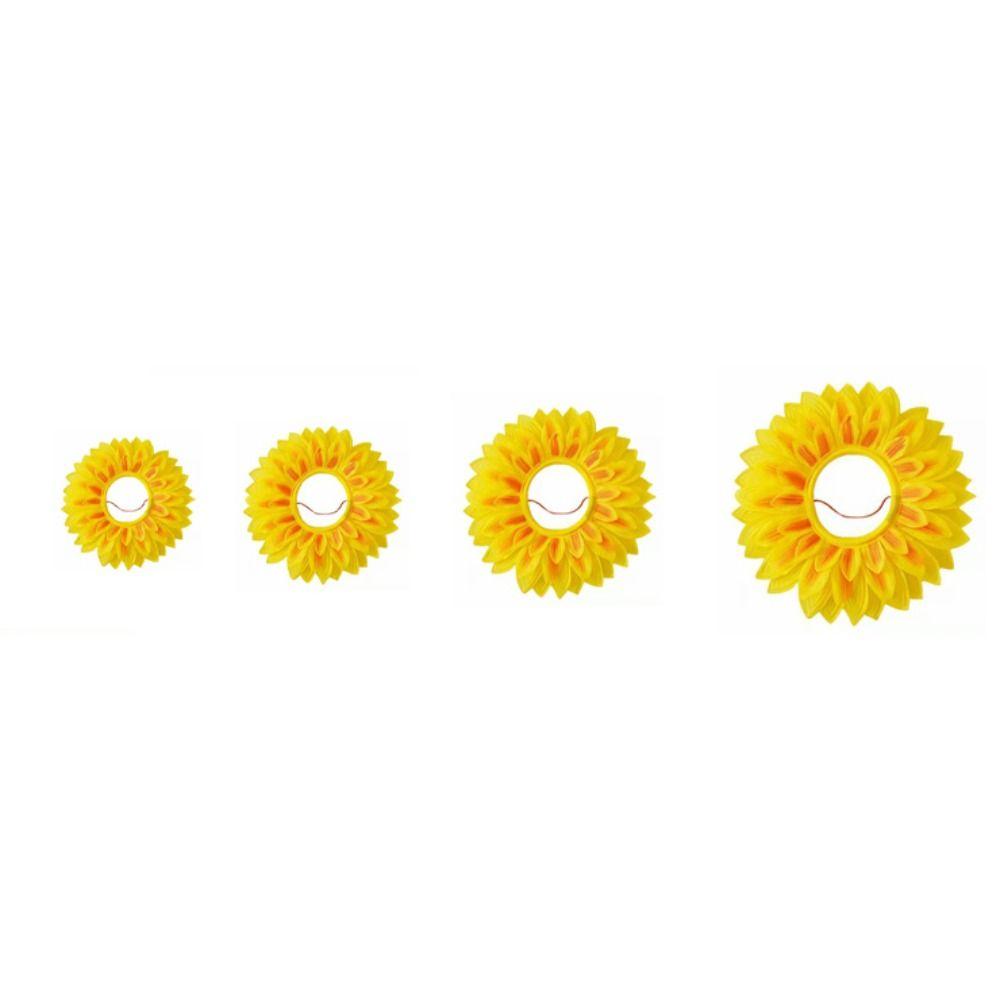 Funny Sunflower Headgear Dress Up Sunflower Hat Headpiece Party Sunflower Hat  Music Festival
