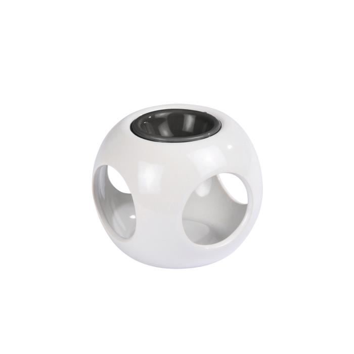 Brûleur De Parfum - Rond - Céramique - 9.5 Cm - 8.5 Cm