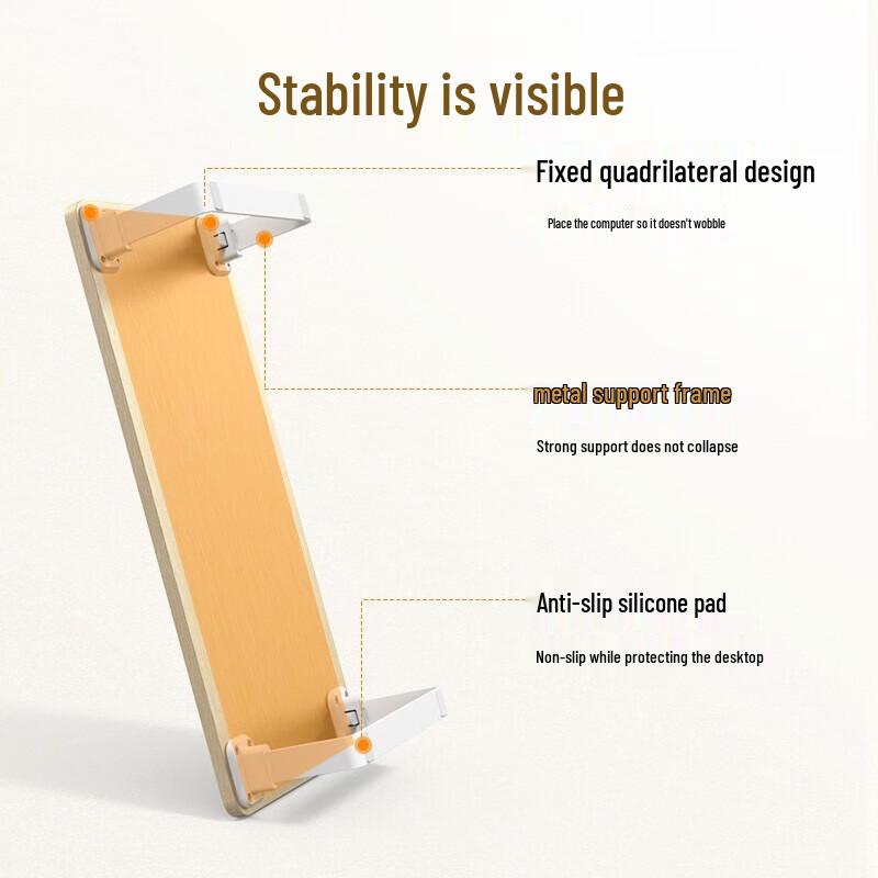 Ugreen Подставка-органайзер для монитора и ноутбука с текстурой дерева