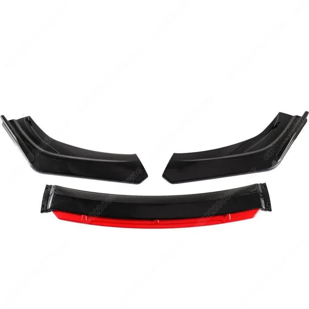 For Honda Civic Hatchback 2016 2017 2018 2019 2020 2021 Front Bumper Spoiler Splitter Front Shovel Guard Body Modification Kit