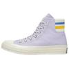 Кеды Chuck Taylor All Star 70 Hi Ретро-полоска Пурпурный кислородный 163365C