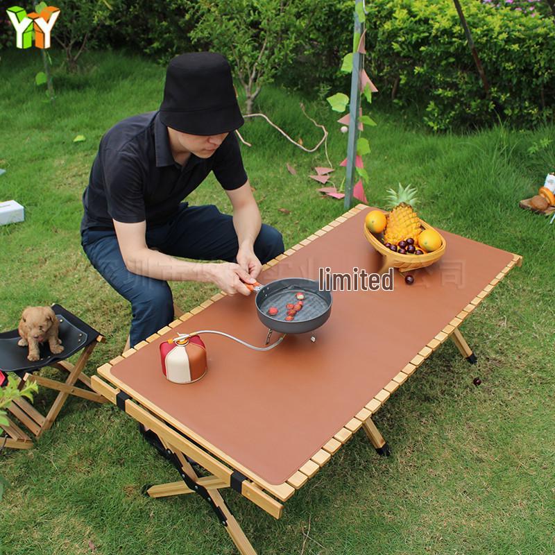 Водонепроницаемый уличный кожаный коврик для пикника - Большой размер для кемпинга и барбекю