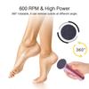 USB перезаряжаемый беспроводной электрический пилка для ног кутикулы машина для удаления мозолей педикюрные инструменты инструмент для ухода за пятками с наждачной бумагой