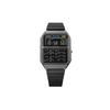 Casio Водонепроницаемые Мужские Кварцевые Часы на Стальном Браслете Черный Циферблат CA-500WEGG-1BJF