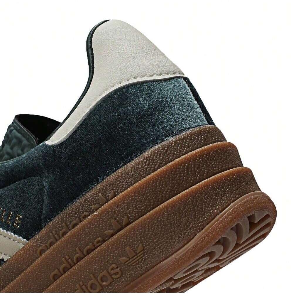 Кроссовки Adidas Gazelle Bold Women минеральный зеленый/пупырчатый серый/минеральный зеленый