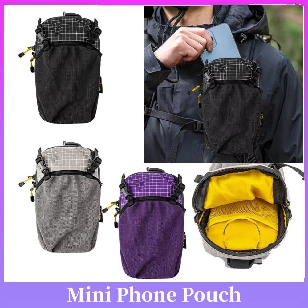 Backpack Expansion Water Bottle Holder Bag Quick-Adjust Strap Phone Waist Pack Phone Accessories