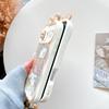Для iPhone 11 12 13 14 15 16 17 Pro Max Блестки Ушки Рилаккума Раздвижное Окно Защита Камеры Чехол