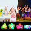 12 шт. светящиеся топы со светодиодной подсветкой, браслеты-спиннеры для детей, подарки на день рождения, товары для вечеринок, карнавальные призы, сумки для сладостей, набивки