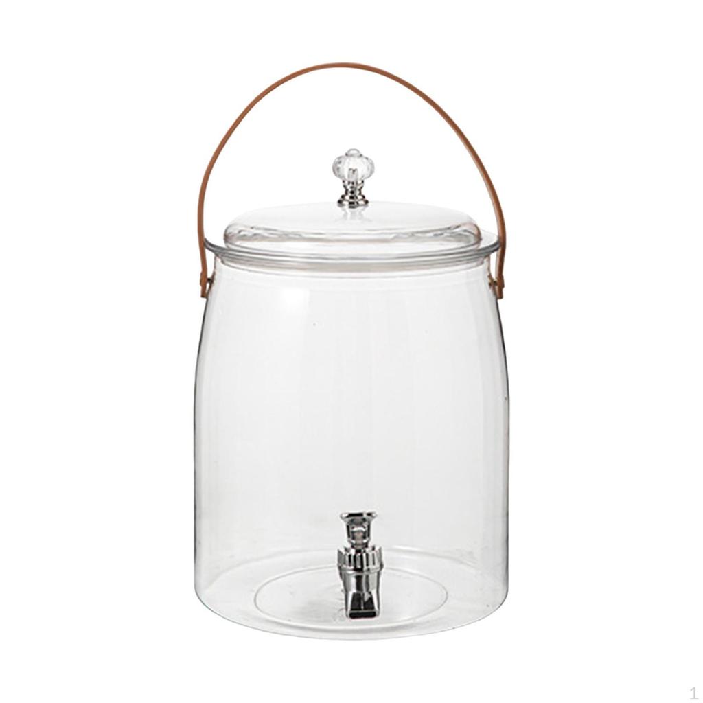 Контейнер для напитков с краном для домашнего и уличного использования