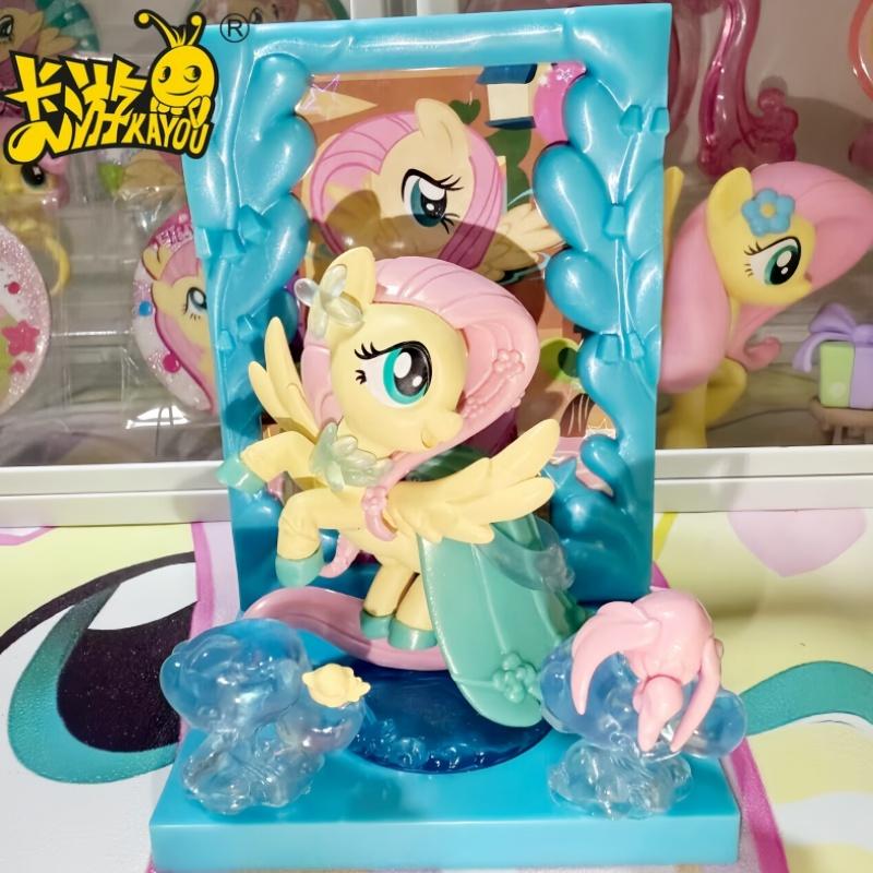 Оригинальная резиновая кукла KAYOU My Little Pony, Магическая Сцена, Печать, Первый Выпуск, Слепой Бокс, Редкий Стиль, Пинки Пай, Рэрити, Подарки для Детей