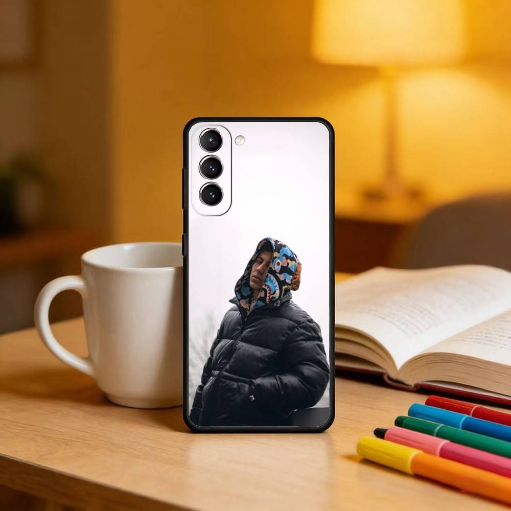 КРУТЫЙ Чехол D-Duki-KI для Samsung S25,24,23,22,30,21,10,9,Ultra,Plus,Lite,FE,4,5 G Мягкий Черный Чехол