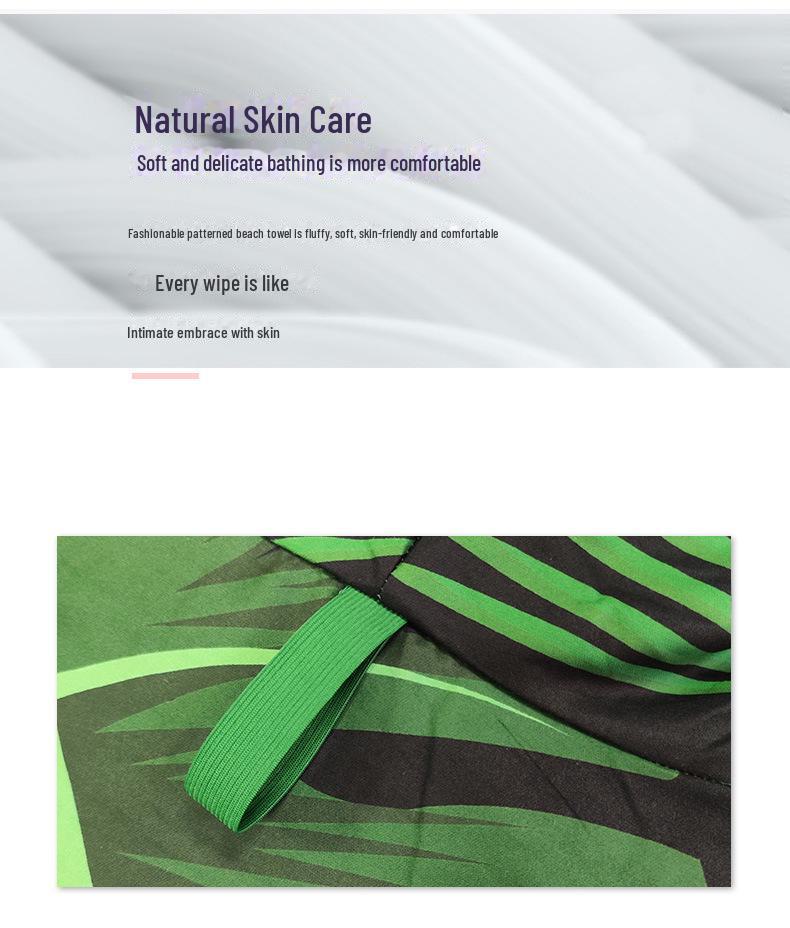 Разноцветный быстросохнущий халат-полотенце с капюшоном для пляжа, бассейна и ванной