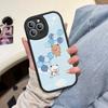 Чехол для телефона BuBu And DuDu для IPhone 16 15 14 11 12 13 Pro Max Plus Задняя крышка из кожи