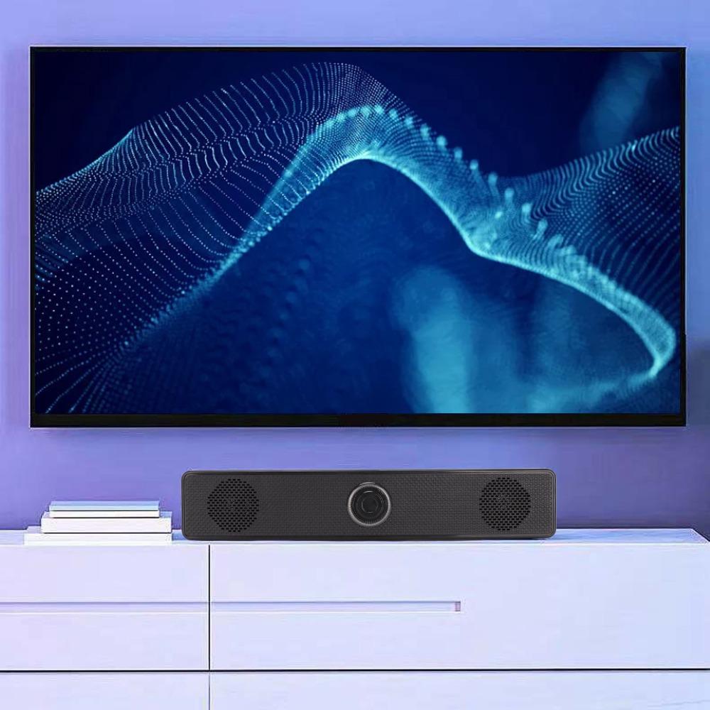 3.5mm Input Double Horns with Volume Control Wired Connection Computer Speaker  Music Listening