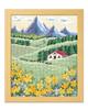 Olympus Yarn Embroidery Kit Alps Mountain Range and Heidi Flower Garden 7425