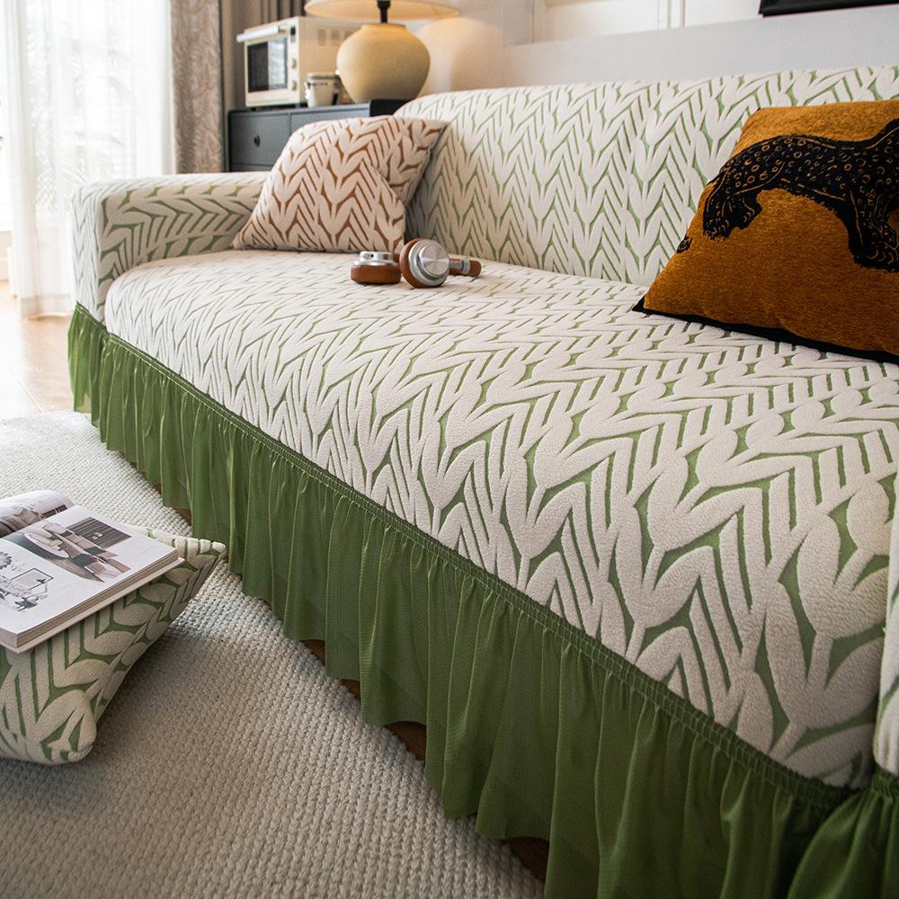 Юбка Защита от царапин кошек Эластичный чехол для дивана Все включено Универсальный чехол Новый Всесезонный Универсальный Чехол для дивана