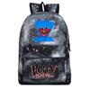 Холщовый набор рюкзаков Poppy Playtime для мальчиков - Включает рюкзак, сумку через плечо и пенал - Прочный, легкий и дышащий для школы и повседневного использования