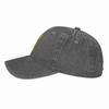 Electric Groovy Gecko Psychedelic Paisley Lizard Denim Fabric Cap Casual Baseball Caps Hat Summer Unisex Baseball Hats