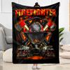 Fire Truck Adventure Blanket Durable Comfort Suitable for Chair Bed Couch Four Seasons Universal Playful Design Gift for Travel Home Birthdays