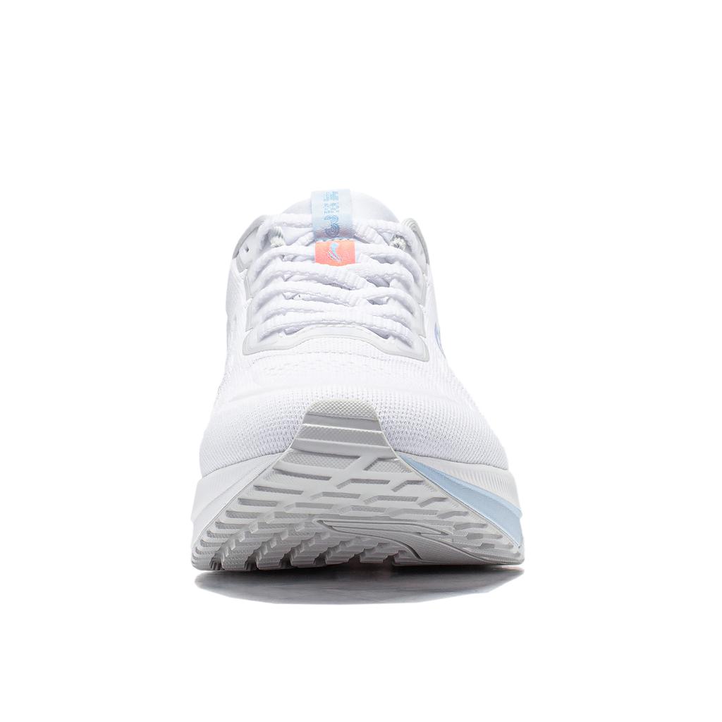 Li Ning YueYing 3.0 Амортизирующие Дышащие Низкие Повседневные Беговые Кроссовки Женские Бело-серые ARHU004-1