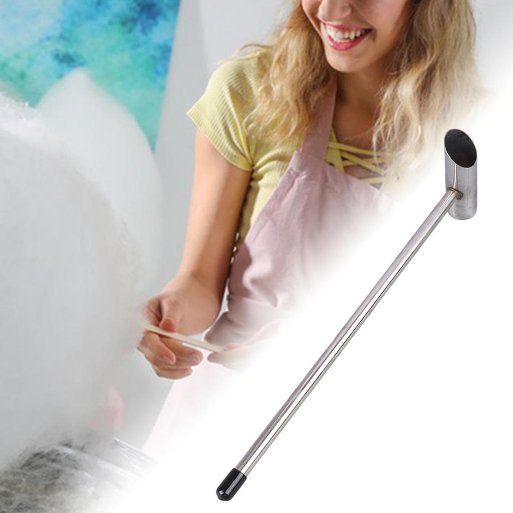 Ложка из нержавеющей стали для сладкой ваты для точного измерения при приготовлении и выпечке сладостей. Легко чистить и долговечна.