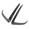 2PCs Front Bumper Wind Knife Front Bumper Blade Trim Replacement for Tesla Model Y 2020‑2022 Carbon Fiber Style