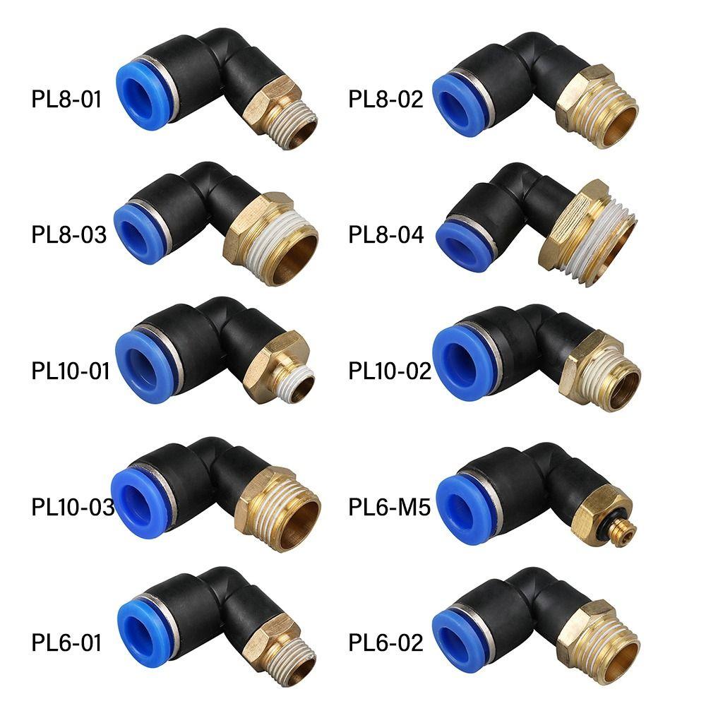 Трубка Воздушный Фитинг Трубка Пластиковая Быстроразъемная Муфта Трубы С Наружной Резьбой Пневматический Быстроразъемный Соединитель