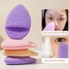 1PC Face Wash Cleansing Puff Soft Cosmetic Sponge Deep Facial Cleansing Mask Makeup Remover Cosmetic Puff Reusable Clean Tool