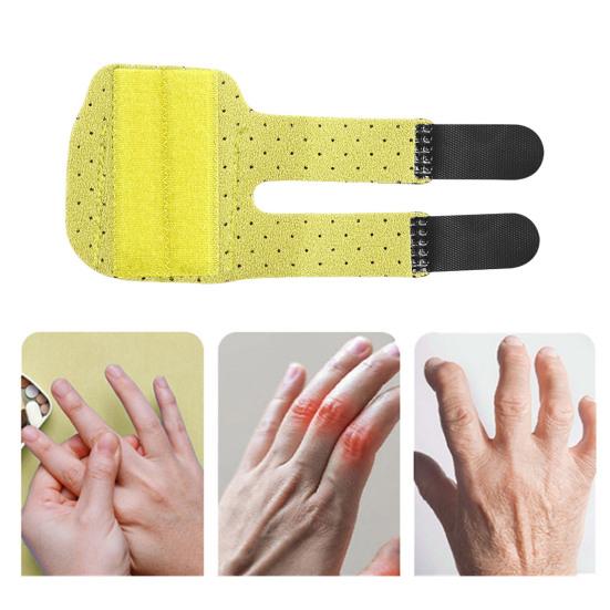 Шина для пальцев Дышащая шина для пальцев с регулируемым ремешком Универсальная шина для снятия боли в суставах