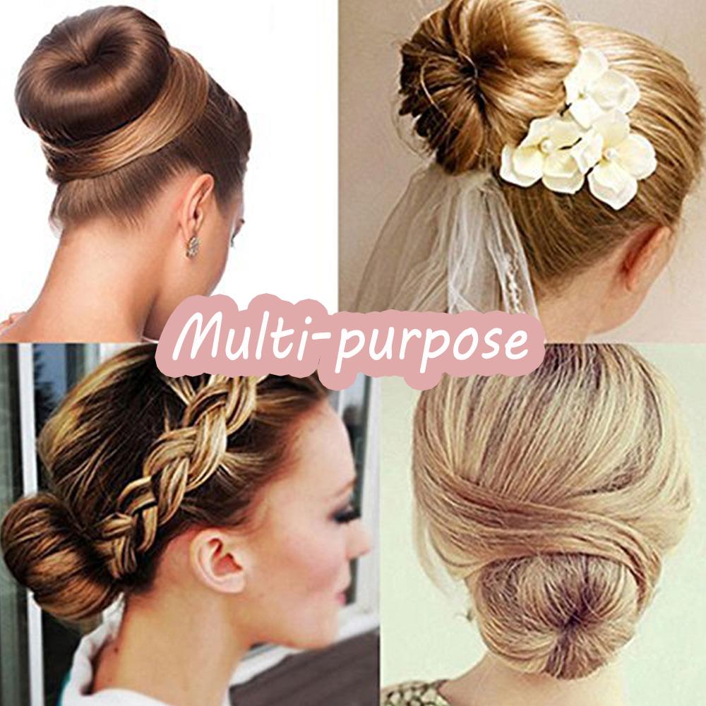 Sweet Magic Hair Bun Maker Простая ленивая вьющаяся палочка для волос DIY Twist Балетный пончик Повязка на голову для женщин и девочек Легкий инструмент для укладки волос