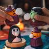 Хэллоуин Сквиши Игрушки-антистресс Тыква Выдувающая Пузыри Игрушка-сжималка для Снятия Стресса для Детей Взрослых Подарки на Вечеринку Антистрессовая Игрушка-зажим