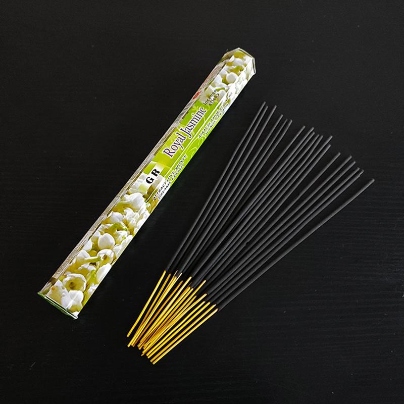 Y Original Indian Incense 20 палочек для медитации Пало Санто Белый шалфей Благовония для туалета Дезодорация Воздух Свежий Ароматерапия
