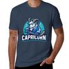 Zodiac Capricorn Hockey Tshirt Work Wear Simple Tee Shirt Tshirt