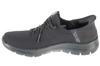Skechers Слипоны: Саммиты - Новые повседневные, женские черные кроссовки