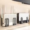 Настенная полка для размещения Wi-Fi без сверления Настенный кронштейн-подставка Прочный держатель для роутера и сетевого фильтра