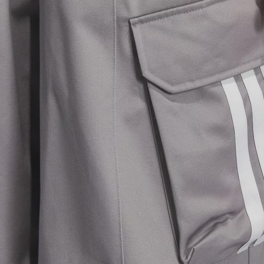 adidas Повседневные брюки женские серые умеренные брюки с манжетами KF2663