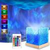 Starry Sky Projector, Ocean Lamp LED Northern Lights Polar Light Lamp, 3D Night Light with 16 RGB Colour Changing, Acrylic Wave Lamp with Remote