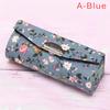 Lipstick Case Retro Embroidered Holder Flower Design With Mirror Packaging Box