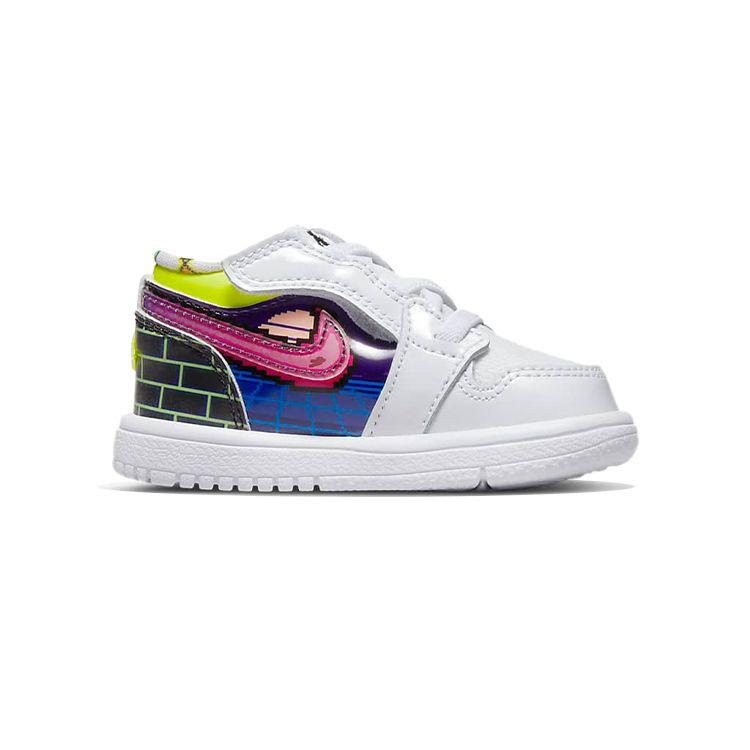 Air Jordan 1 Low ALT TD Белый Лимонно-Ядовитый DM8971-114