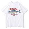 Sardines In Olive Oil Red Blue This Man T Shirt Funny Men/women Clothing Harajuku Lover Clothes Summer Cotton Graphic T Shirts