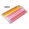 100pcs - Disposable Fluorescent Glow Bracelets, 100 Pieces, Glow Sticks, Decoration, Wearable, Non To