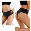 Thong Ice Silk Underwear Quick Drying Briefs Seamless Mid-rise Panties for Women